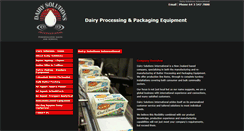 Desktop Screenshot of dairysolutionsinternational.com